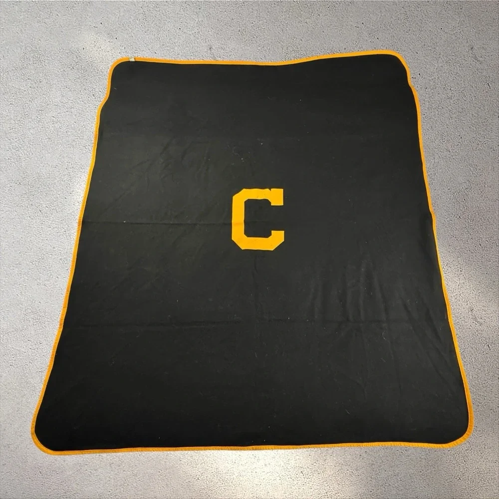 Vintage 50s 60s Colorado University Buffaloes Wool Stadium Blanket 58x68 Varsity